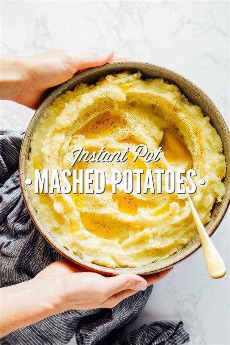 Sarah i don't own an insta pot therefore don't know how long it would take. 4-Ingredient Instant Pot Mashed Potatoes (No-Drain, One-Pot Method) | Recipe | Easy mashed ...