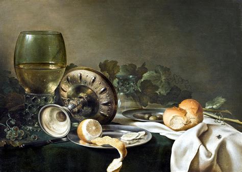 Willem Claesz Heda Still Life Painting By Willem Claesz Heda