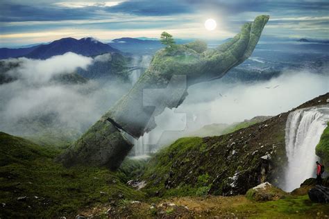 Photoshop Stone Effect-_)- - Surreal-Fantasy- by 35-Elissandro on DeviantArt