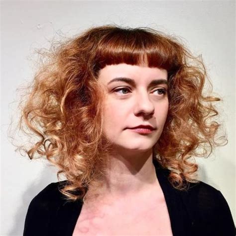 Get inspired with these stunning hairstyles that prove anyone can rock curly hair with bangs. 40 Cute Styles Featuring Curly Hair with Bangs