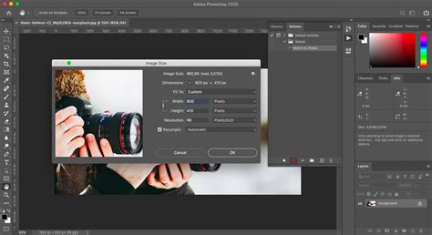 Resize Many Images In Photoshop With Batch Fastwatermark