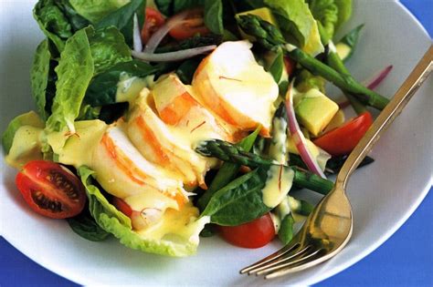 Lobster recipes seafood recipes paleo recipes lobster salad. Lobster Salad Recipe - Taste.com.au