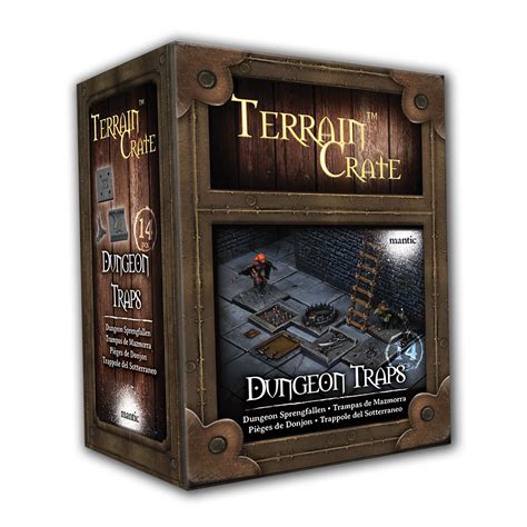 Terrain Crate Dungeon Traps Fantasy Dnd Dandd Miniature Dungeons
