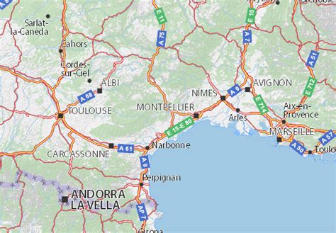 Trouver toutes vos informations avec www.cartesfrance.fr: Carte De Montpellier Et Ses Alentours | France carte