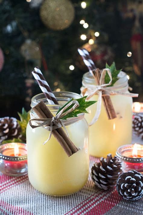 Recipe here. | Christmas drinks, Festive drinks, Winter drinks