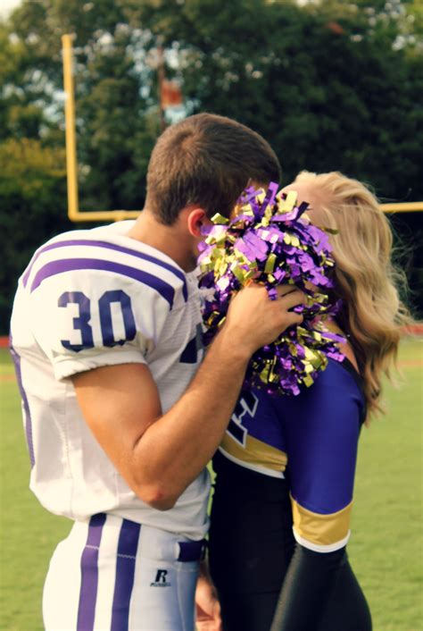cutest couple senior picture ever too bad we go to different schools and i m not a cheerleader