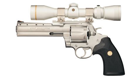 Colt Anaconda Double Action Revolver With Scope Rock Island Auction