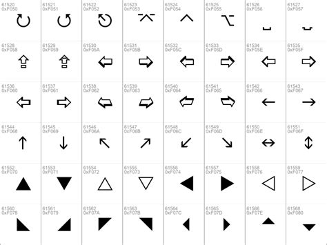 Download Free Wingdings 3 Font Free Wingdings3ttf Regular Font For