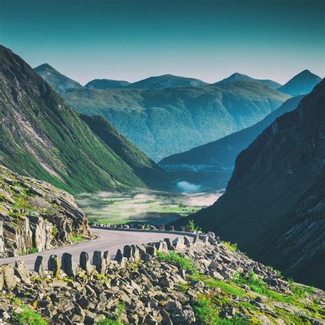 Best time to visit norway. Trollstigen. Norway on Behance