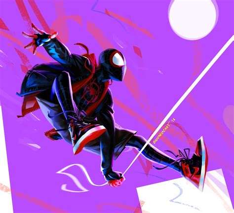 Spider Man Miles Morales Live Wallpaper 4k Wallpaperflare