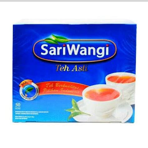 Jual Teh Sariwangi Kotak Isi 50 Sari Wangi Teh Celup Vnl2075 Shopee Indonesia