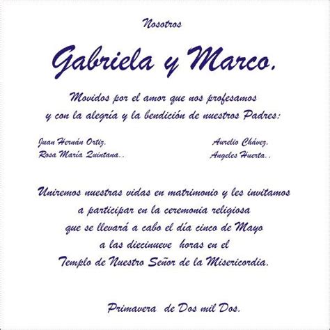 We did not find results for: Frases De Invitaciones De Boda | TEXTO PARA INVITACIONES ...