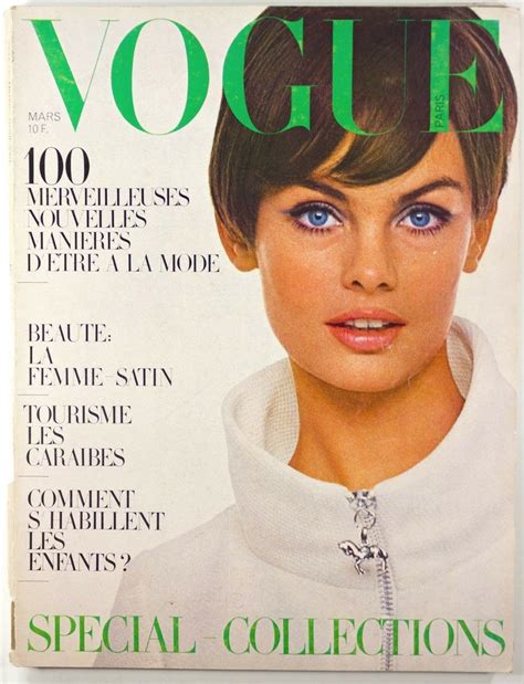 Jean Shrimpton Collections Issue Candice Bergen March 1967 Paris Vogue