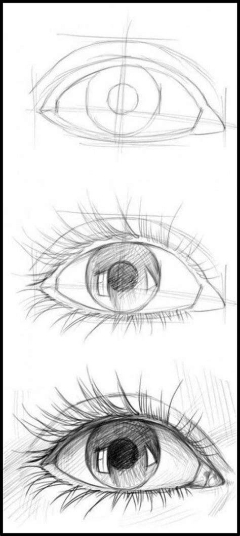 To begin, draw the outline of the eye and eyebrow. How To Draw An Eye With Crayon: Step By Step