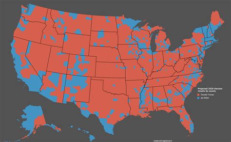 Election Results 2016 Usa Map By County Map