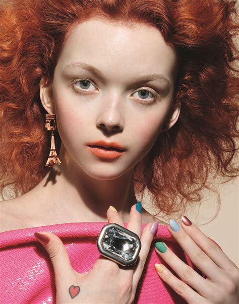 Lily Nova By Liz Collins For Vogue Poland February 2020 Fashionotography