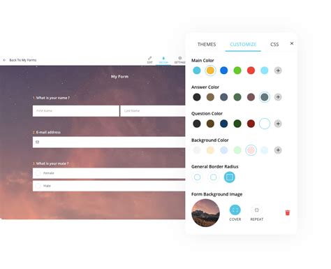 Create Forms With Beautiful Design Formsapp