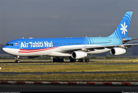 F Ojgf Air Tahiti Nui Airbus A340 313 Photo By Guillaume Fevrier Id
