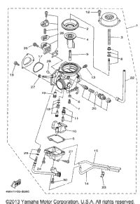 Grizzly 660 Carb Diagram