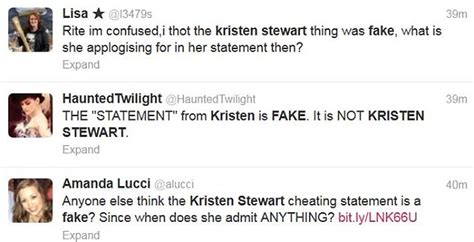 Kristen Stewart Cheated On Robert Pattinson Twilight Fans Take To