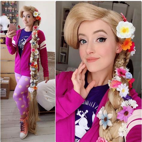 Rapunzel Wig Lace Front Etsy