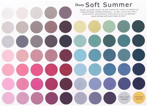 soft summer color palette Google Search Paletas de cores de verão