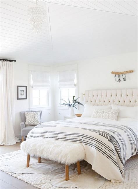 Modern White Farmhouse Bedroom Ideas Homishome