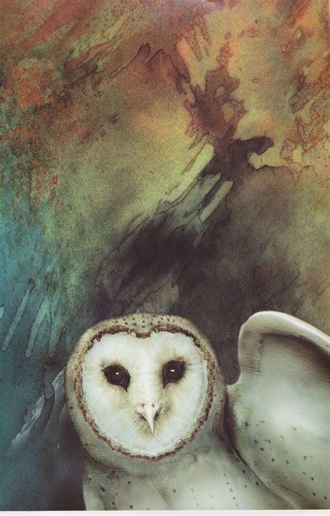Tyto Painting Barn Owl Art Owl Painting