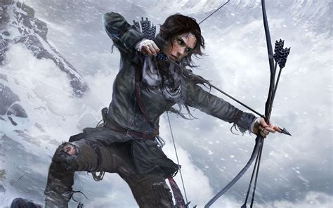 Lara Croft Rise of the Tomb Raider Official Artwork Wallpapers | HD