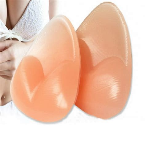 Mancro Adhesive Bra Pads Breast Enhancers Silicone Inserts Push Up Add A Cup For Swimsuits