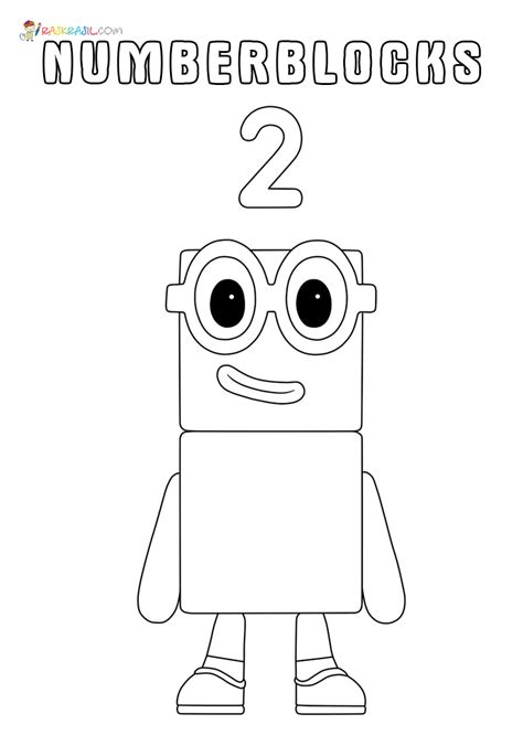 Free Printable Numberblocks Coloring Pages Printable Word Searches