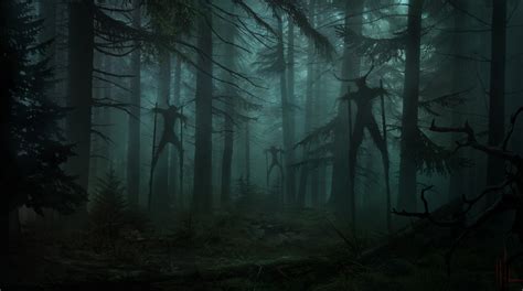 Horror Forest Wallpapers Wallpaper Cave