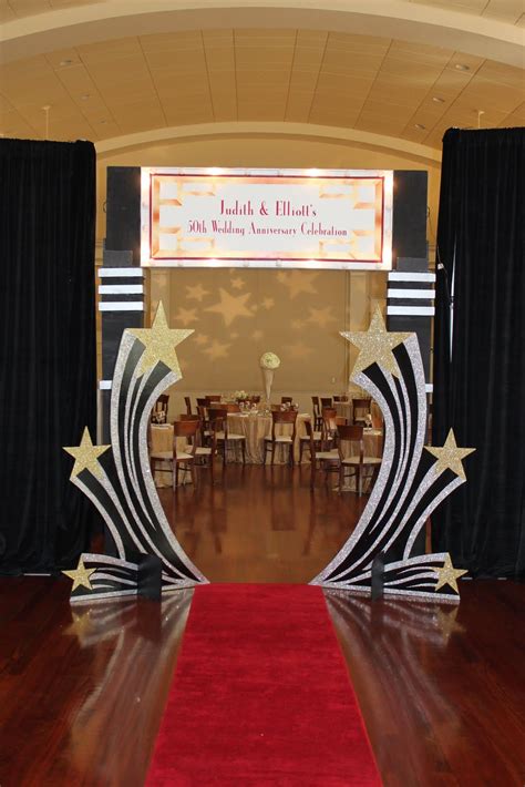 Bluming Creativity Hollywood Themed Party Hollywood Party Theme