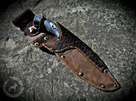 At this point the knife should look very close to the template. Mountain King Forge - Knives