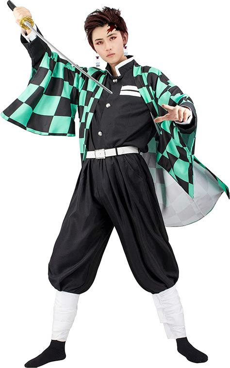 Tanjiro Cosplay Demon Slayer Cosplay Costume Kamado Tanjirou Cloak