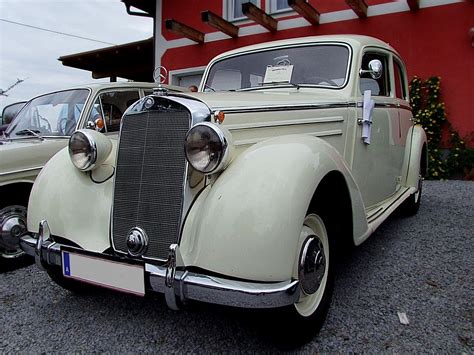MB 170S(W191), Baujahr 1950 bei der Oldtimerveranstaltung Münsteuer