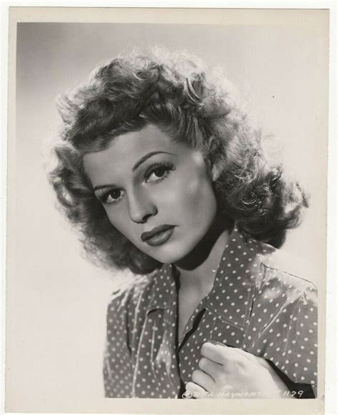 hollywood s love goddess rita hayworth vintage 1940s glamour portrait photo 448 for sale
