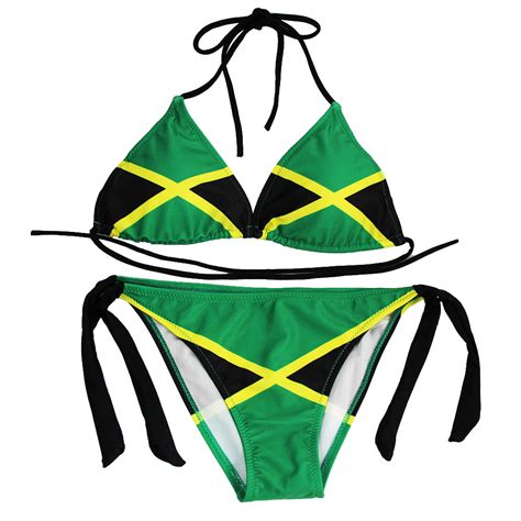 jamaica flag s xxl summer swimsuit sexy push up swimwear women bikini set ebay