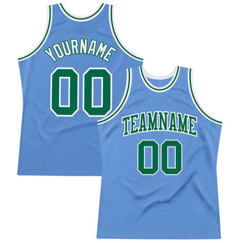 Custom Light Blue Basketball Jerseys Womens Basketball Uniforms