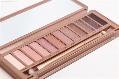 REVIEW SWATCHES Urban Decay Naked Palette From Head To Toe