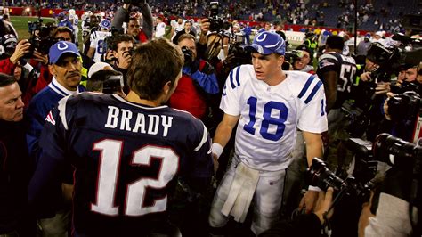 top moments from tom brady vs peyton manning in foxboro rsn