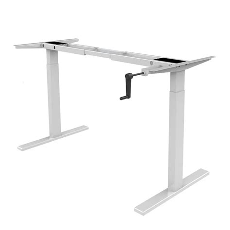 Manual Height Adjustable Table Hand Crank Adjustable Table Base With