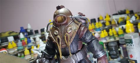 3d Printing Bioshock Big Daddy Subject Delta Helmet Made With