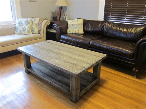 Woodwork Rustic Wood Coffee Table Plans Pdf Plans