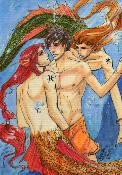 Rule 34 Blush Gay Human Interspecies Male Mermaid Merman
