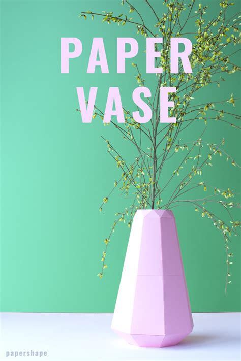How To Make A Paper Flower Vase Sleeve (Very Easy with ...