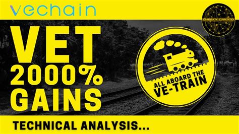 VeChain 2000% Gains | VET Technical Analysis with Cheeky ...