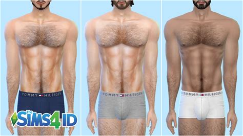 [clothing] Tommy Hilfiger Logo Boxer The Sims™ 4 Id