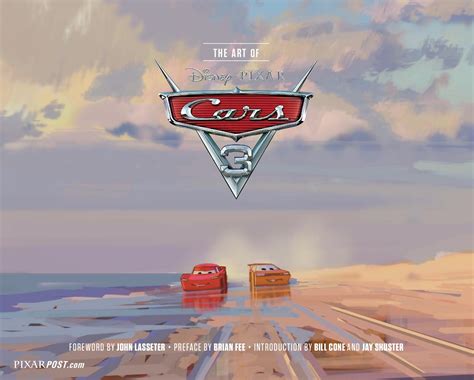 The Art Of Cars 3 Book Cover Revealed And Pre Order Now Available