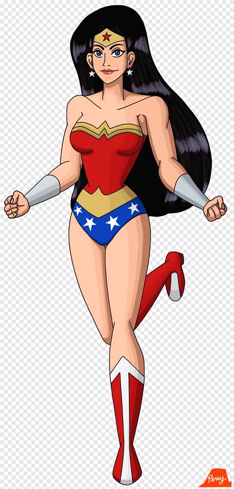 Superhéroe De Dibujos Animados De Diana Superman Superman Mujer Maravilla Mujer Maravilla Pelo
